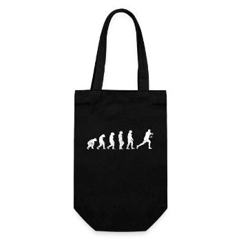 Rugby Coach Gift Rugby Player Rugby Team - Gift Bag for Bottles - black - Front