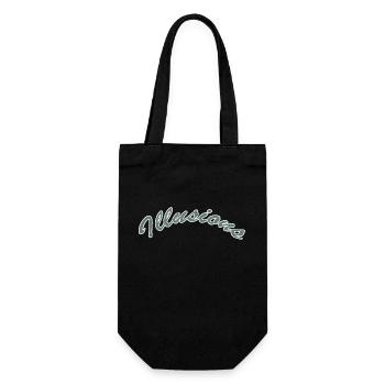 Illusions - Geschenkbeutel für Flaschen - Schwarz - Vorne