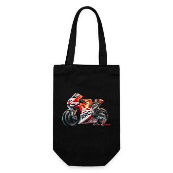 Zeigen Sie Ihren Stil mit unseren Motorradlogos - Geschenkbeutel für Flaschen - Schwarz - Vorne