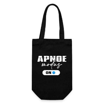 Diver Oxygen Apnea Mode Diving Dive Time - Gift Bag for Bottles - black - Front
