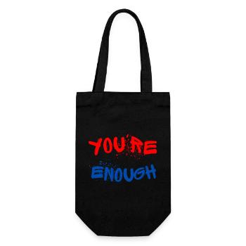 Expressive graffiti designs with splashes of paint - Gift Bag for Bottles - black - Front