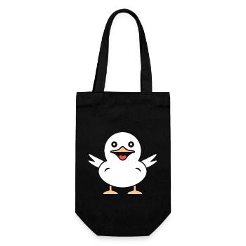 Mouette - Sac à bouteille - noir - Devant