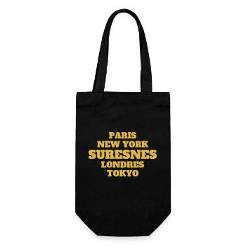 Suresnes Style - Unique streets, unique style. - Sac à bouteille - noir - Devant