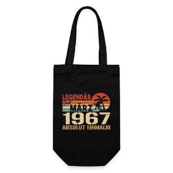 Légendaire depuis mars 1967 - absolument unique - Sac à bouteille - noir - Devant