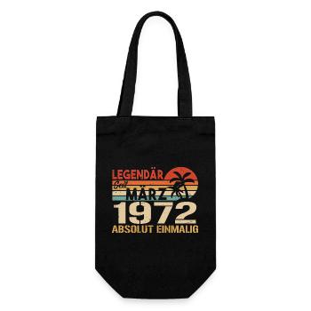 Légendaire depuis mars 1972 - absolument unique - Sac à bouteille - noir - Devant