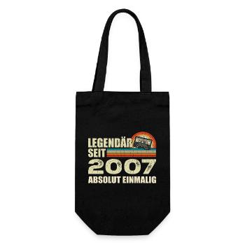 Légendaire depuis 2007 - absolument unique - Sac à bouteille - noir - Devant