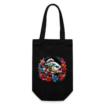 Poisson bar - Sac à bouteille - noir - Devant