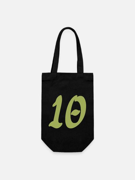 10 - Gift Bag for Bottles - black