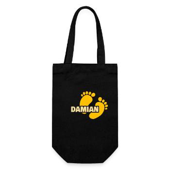 Cadeau pour Damian - Sac à bouteille - noir - Devant