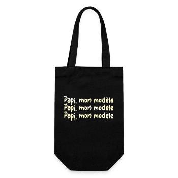GRANDPA DAD GRANDPA HUMOR GRANDPA JOKE 13 - Gift Bag for Bottles - black - Front