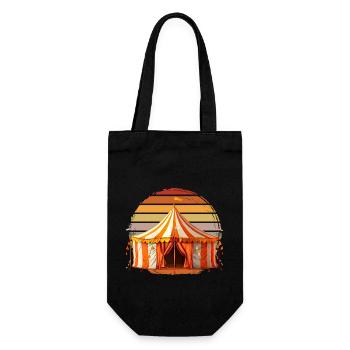 Circus - Gift Bag for Bottles - black - Front
