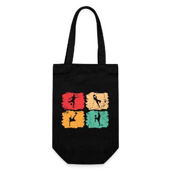 Football vintage – Solar Pulse - Sac à bouteille - noir - Devant