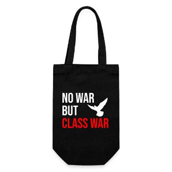 no war but class war - Gift Bag for Bottles - black - Front