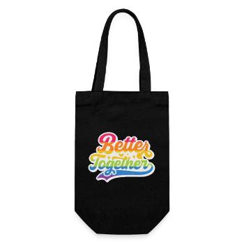 Mois de la fierté LGBT - Better Together - Sac à bouteille - noir - Devant