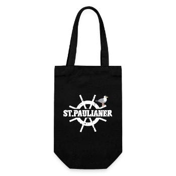 St. Paulianer - Geschenkbeutel für Flaschen - Schwarz - Vorne