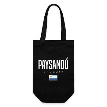 Paysandú Uruguay Uruguayan - Gift Bag for Bottles - black - Front