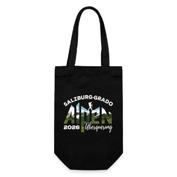 Alpine Crossing Alps 2026 Salzburg Grado Hiking - Gift Bag for Bottles - black - Front