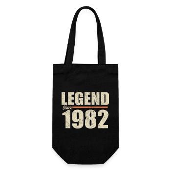 Anniversaire 1982 | Légende depuis 1982 - Sac à bouteille - noir - Devant