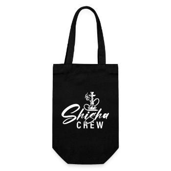 Shisha Crew - Geschenkbeutel für Flaschen - Schwarz - Vorne