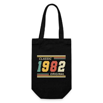 Classic 1982 original 1982 - Geschenkbeutel für Flaschen - Schwarz - Vorne