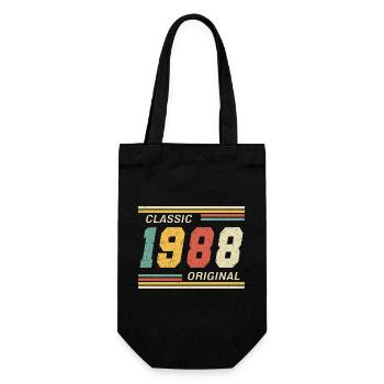 Classic 1988 original 1988 - Geschenkbeutel für Flaschen - Schwarz - Vorne