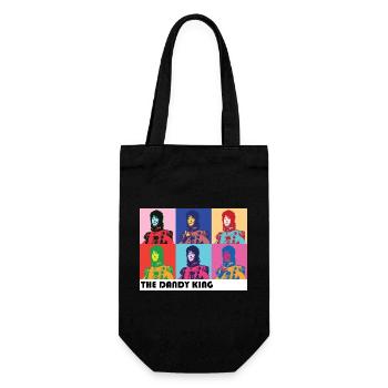 Dandy King Pop Art Portrait - Sac à bouteille - noir - Devant