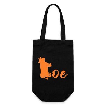 Netherlands Ko - Gift Bag for Bottles - black - Front