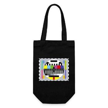 Test-Bild - Geschenkbeutel für Flaschen - Schwarz - Vorne