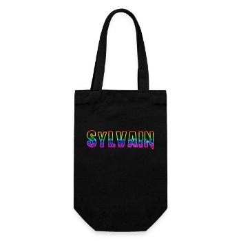 sylvain rs rainbow - Gift Bag for Bottles - black - Front