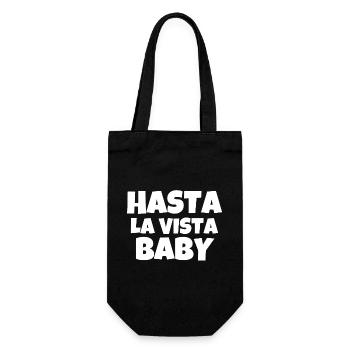 hasta la vista baby, film, cinéma - Sac à bouteille - noir - Devant