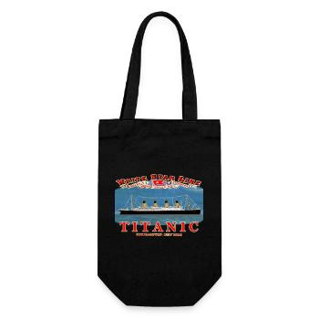 TITANISCHE SCHÖPFUNG Louis RUNEMBERG © Adagp - Geschenkbeutel für Flaschen - Schwarz - Vorne