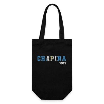 Guatemala drapeau guatémaltèque ADN I cadeau - Sac à bouteille - noir - Devant