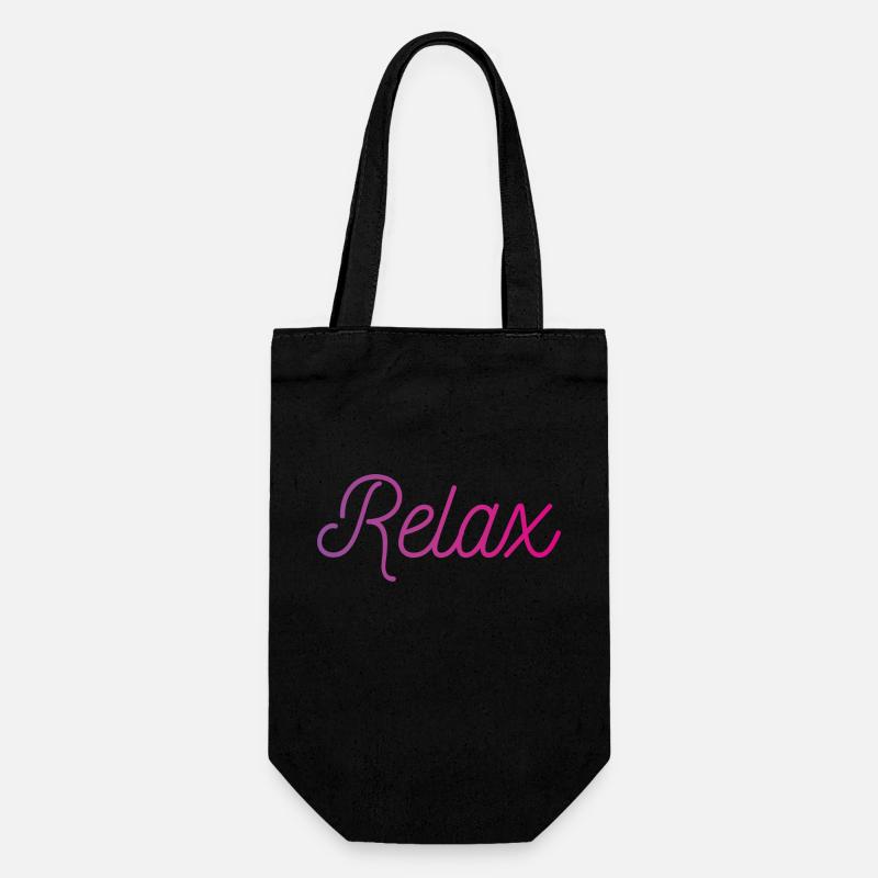 Relax - Sac à bouteille - noir