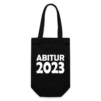 Abitur 2023 - Geschenkbeutel für Flaschen - Schwarz - Vorne