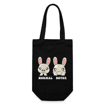 Easter Easter Plastic Surgeon Botox - Gift Bag for Bottles - black - Front