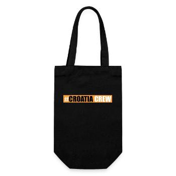 Croatia Crew - Geschenkbeutel für Flaschen - Schwarz - Vorne