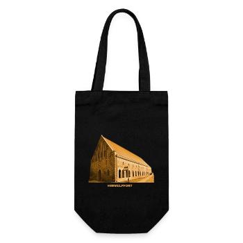Himmelpfort Brauhaus Kloster Brandenburg - Geschenkbeutel für Flaschen - Schwarz - Vorne
