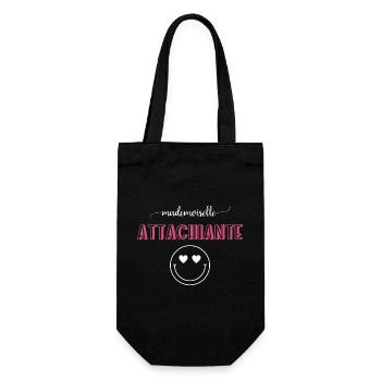 Mademoiselle Attachiante - Sac à bouteille - noir - Devant