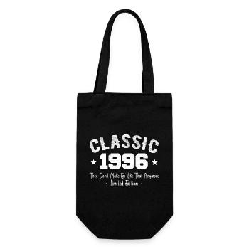 Né 1996 Vintage Cadeau Anniversaire Classic 1996 - Sac à bouteille - noir - Devant