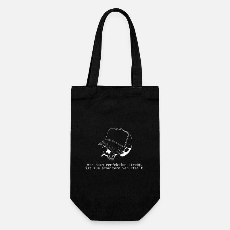 Skull Cap - Geschenkbeutel für Flaschen - Schwarz