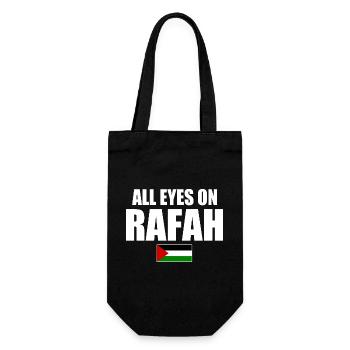 all eyes on rafah - Sac à bouteille - noir - Devant