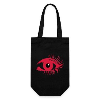 Eye make-up - Gift Bag for Bottles - black - Front