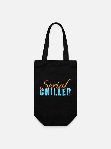 Serieller Kühler - Geschenkbeutel für Flaschen - Schwarz