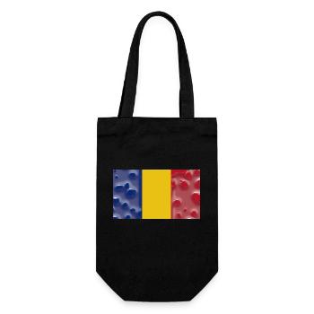Romania Romania - Gift Bag for Bottles - black - Front