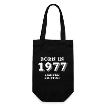 born in 1977, année de naissance, 1977 - Sac à bouteille - noir - Devant