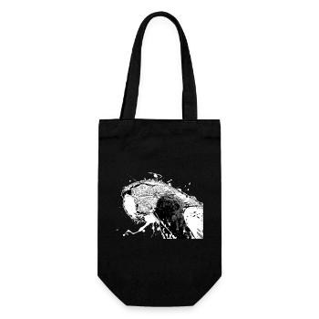 Parrot - Gift Bag for Bottles - black - Front