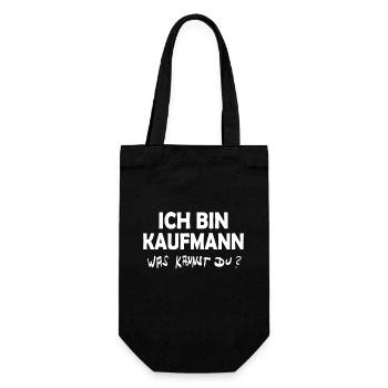 Occupation: Businessman - Gift Bag for Bottles - black - Front
