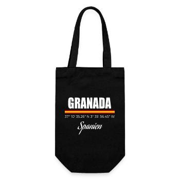 Granada - Gift Bag for Bottles - black - Front