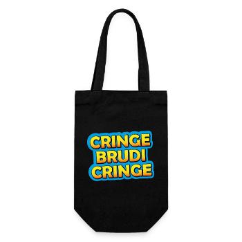 Cring Brudi Cring Graphique néon - Sac à bouteille - noir - Devant