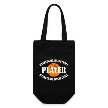 Basketball Player - Gift Bag for Bottles - black - Front